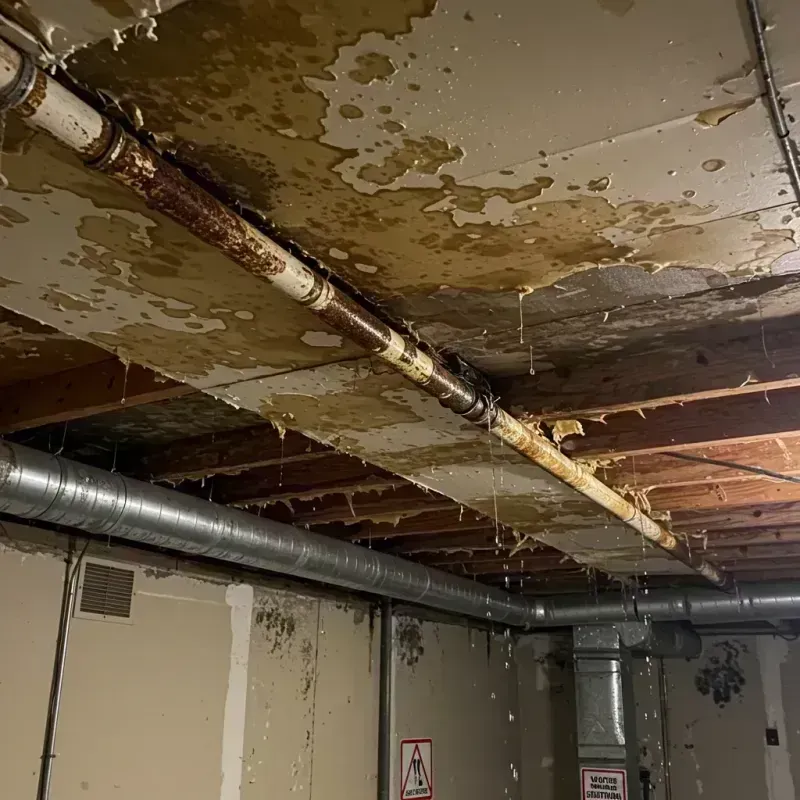 Ceiling Water Damage Repair in Forrest, IL